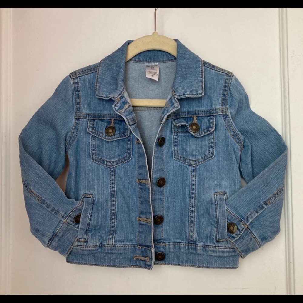 Carter's  light blue Denim Jacket, size 3T Toddler